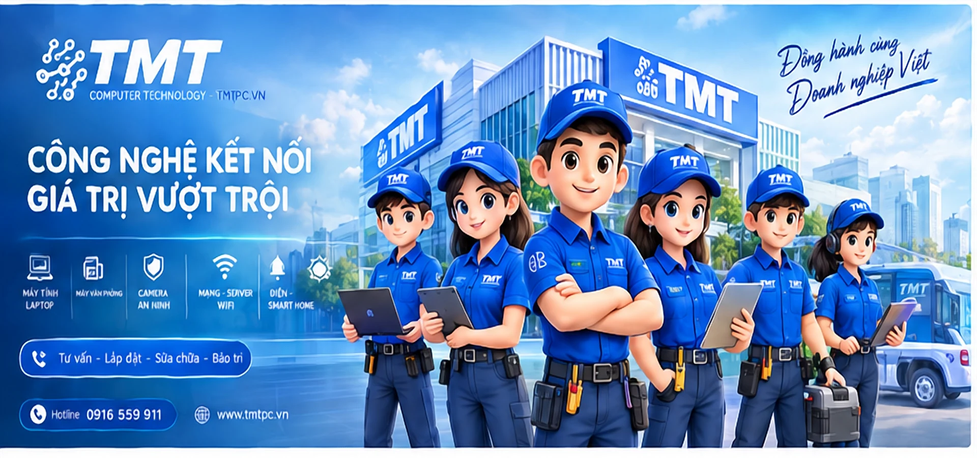 TMT Technology — Công nghệ kết nối, giá trị vượt trội