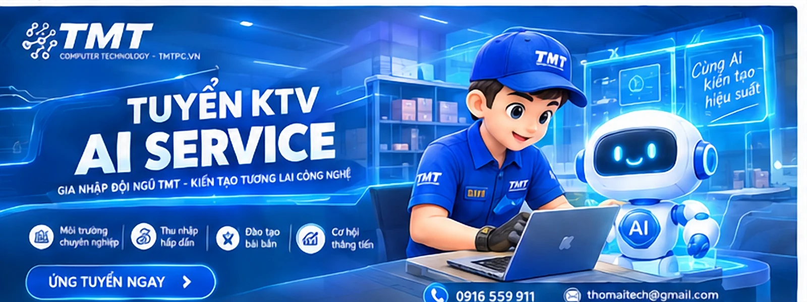 Tuyển Kỹ thuật viên AI Service