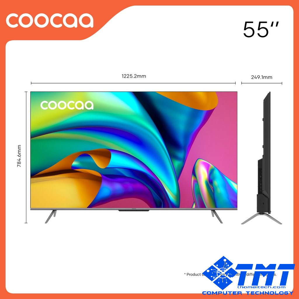 Tivi Coocaa 55V8 | 4K UHD 55 Inch Google Smart