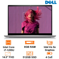 Laptop Dell Inspiron 14 5420 Silver 14 FHD WVA I7-1255U 8GB; 512 SSD