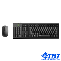 Bộ bàn phím chuột vi tính có dây Rapoo X120PRO - USB